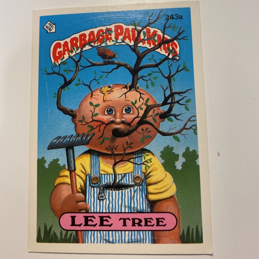 Garbage Pail Kid Sticker